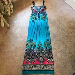 Bailey Blue Maxi Dress